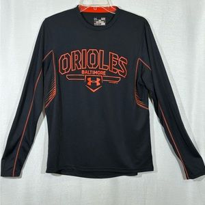 Baltimore Orioles Under Armour Heatgear Loose Fit performance shirt. EUC men’s S